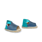 Sandalia Guga Azul Marino Charol