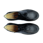 Zapato Derby Mujer Negro