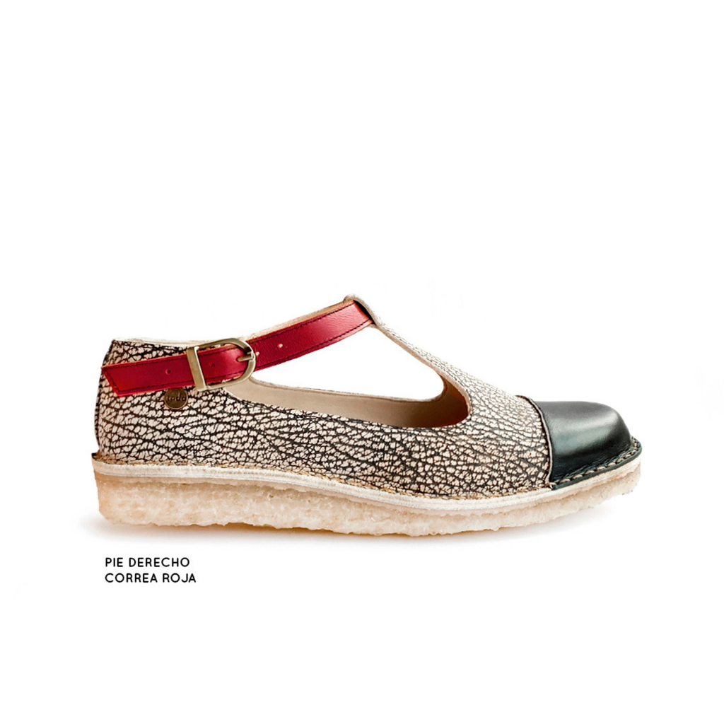 Zapato Gina Mujer Jaspe - Asimétrico