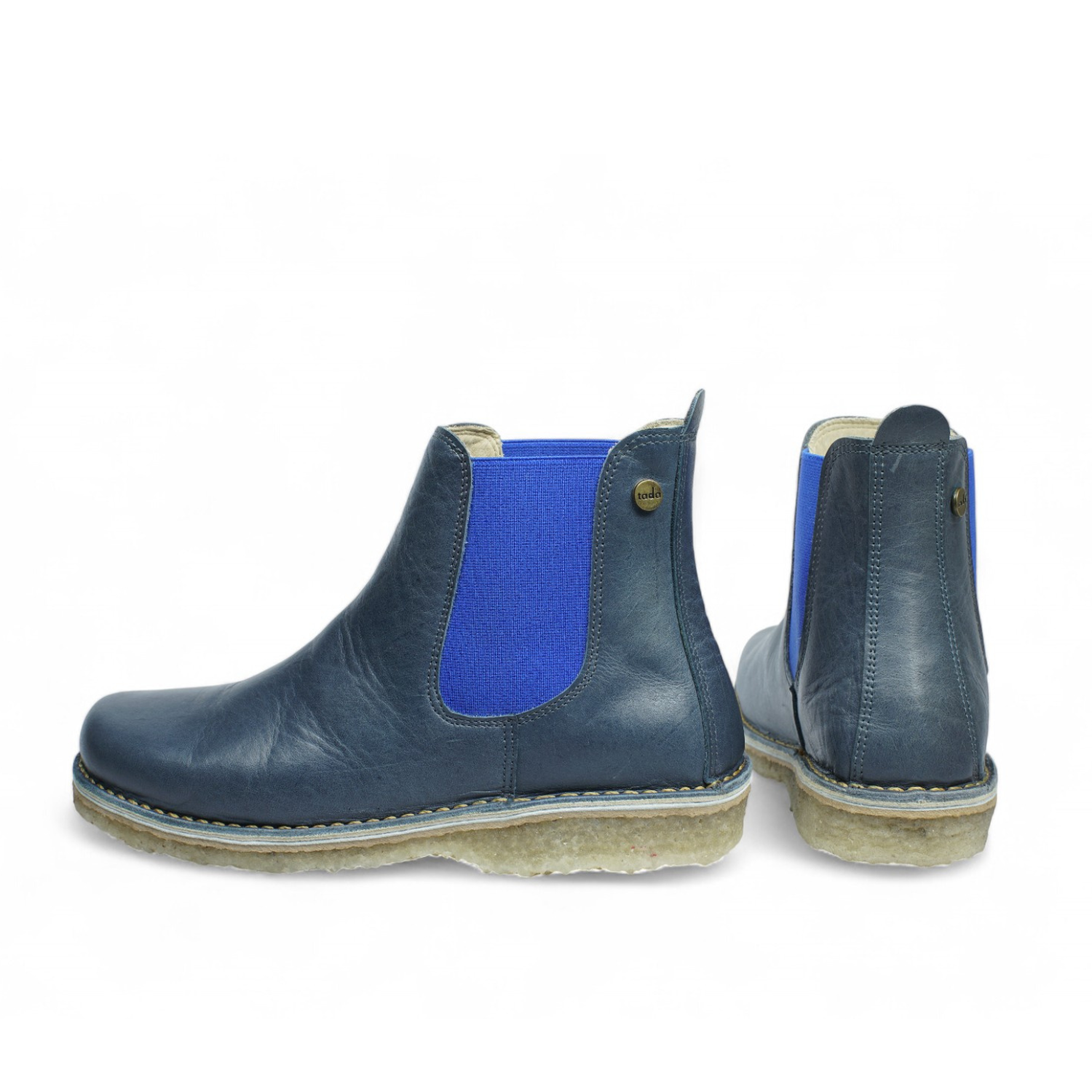 Botín Beat Mujer Azul Cobalto