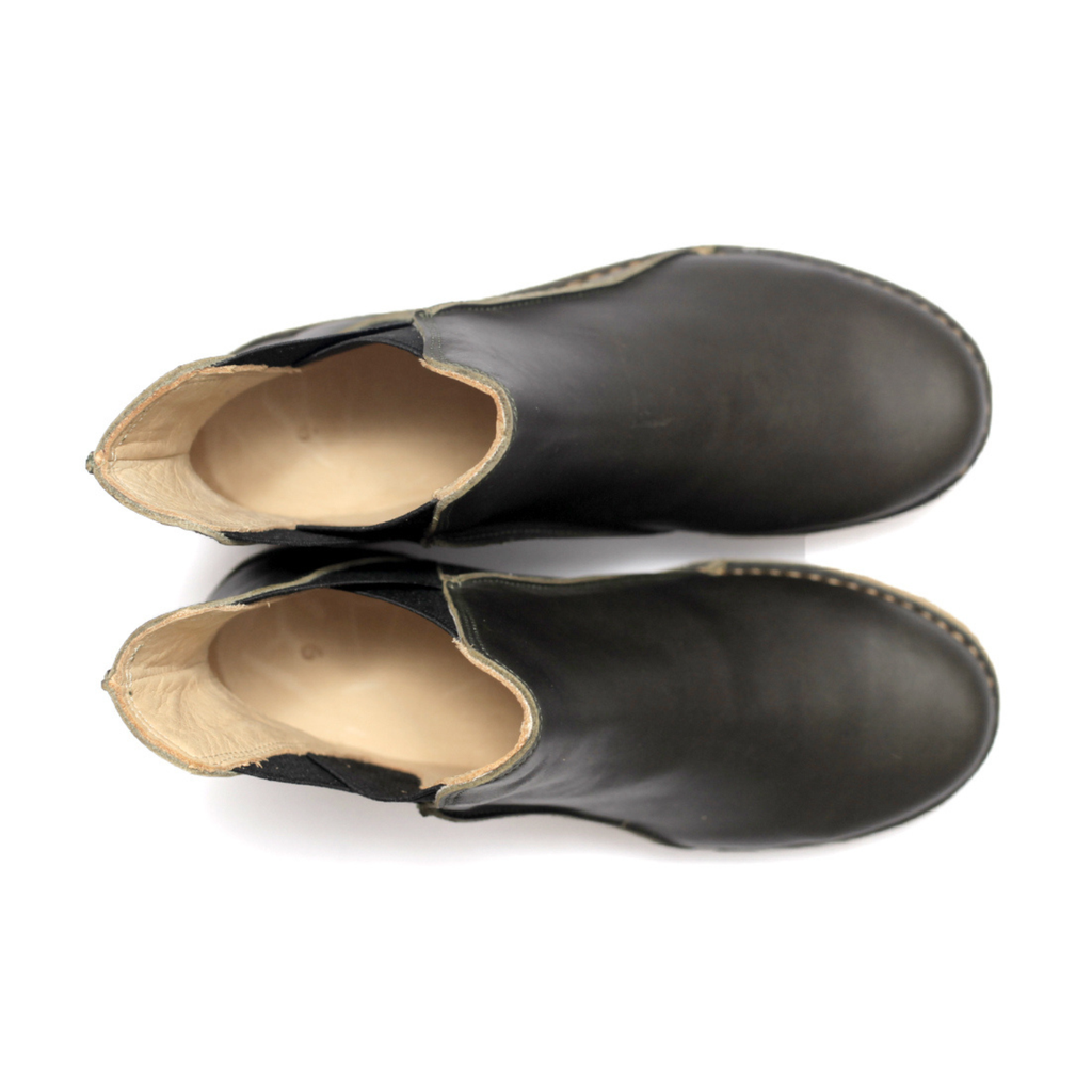 Botín Taina Mujer Olivo Cera