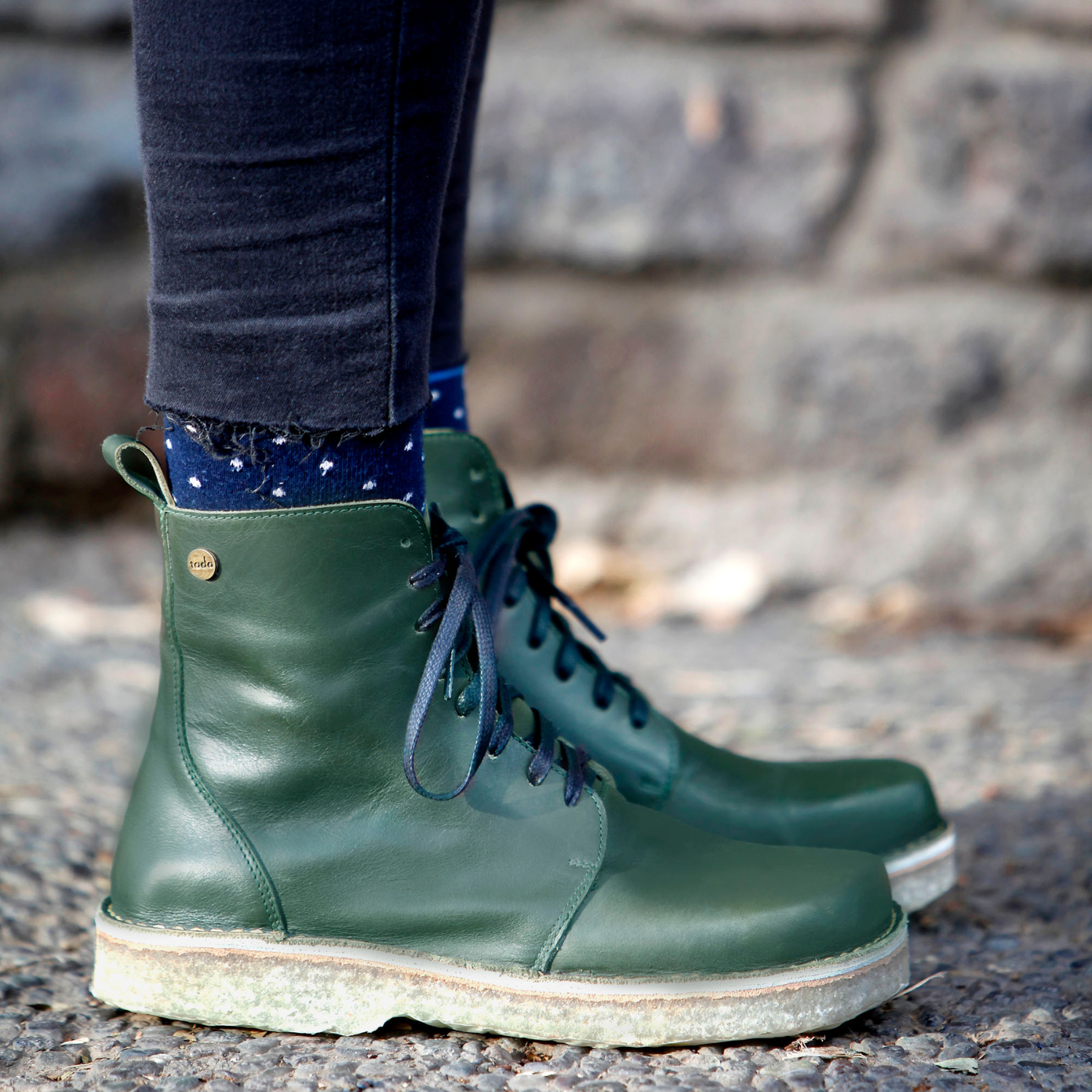 Botín Boot Mujer Verde Inglés