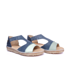 Sandalia Nina Menta Azul Cobalto