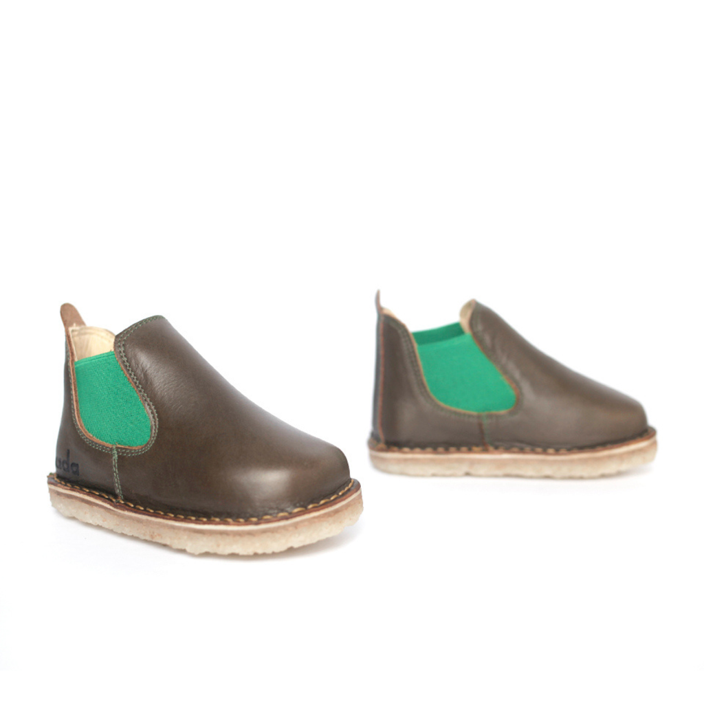 Botín Little Beat Musgo