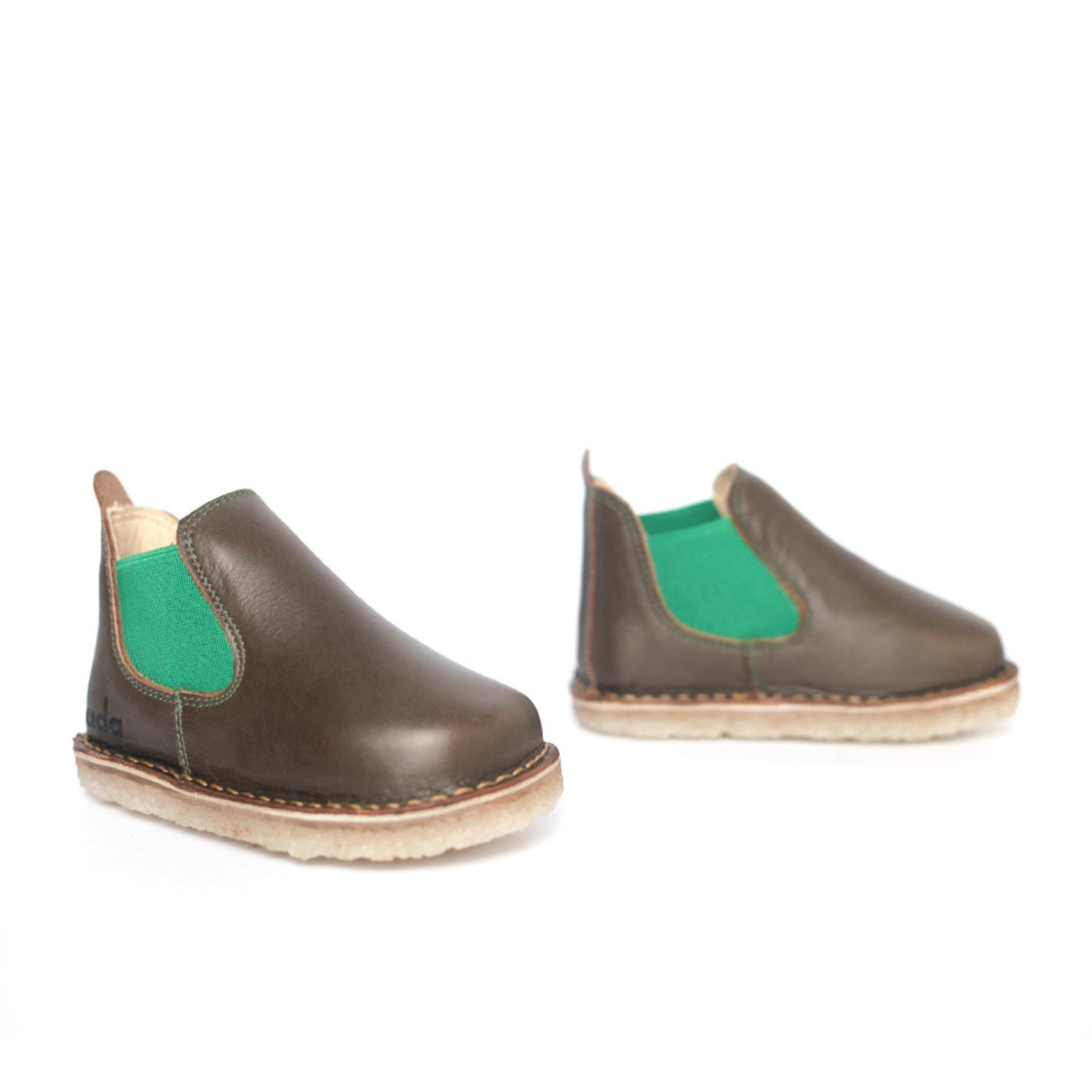 Botín Little Beat Musgo