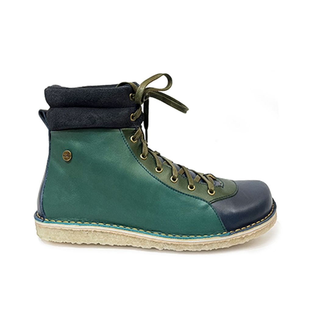 Botín Alpino Mujer Turquesa