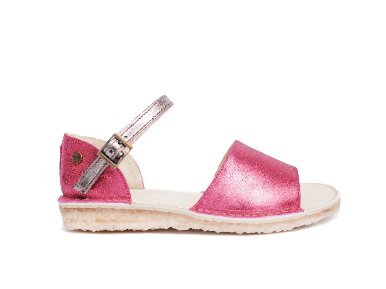 Sandalia Aiko Fucsia Metalizado