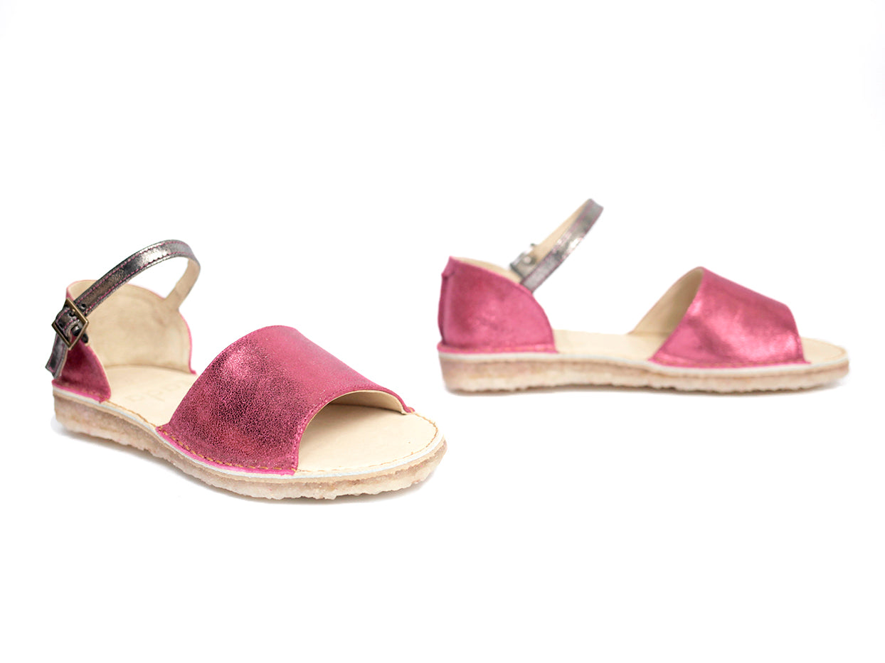 Sandalia Aiko Fucsia Metalizado
