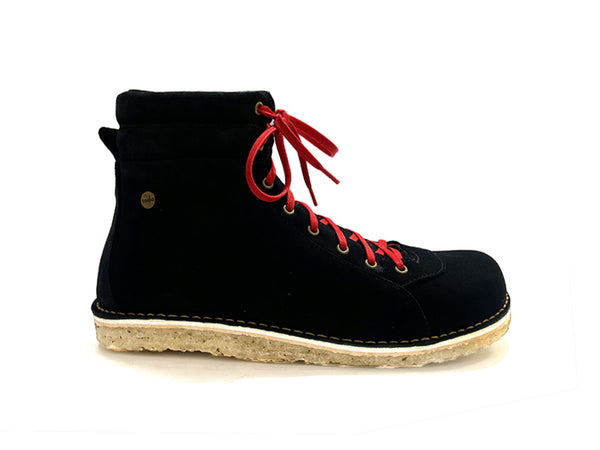 Botin Alpino Hombre Reno Negro