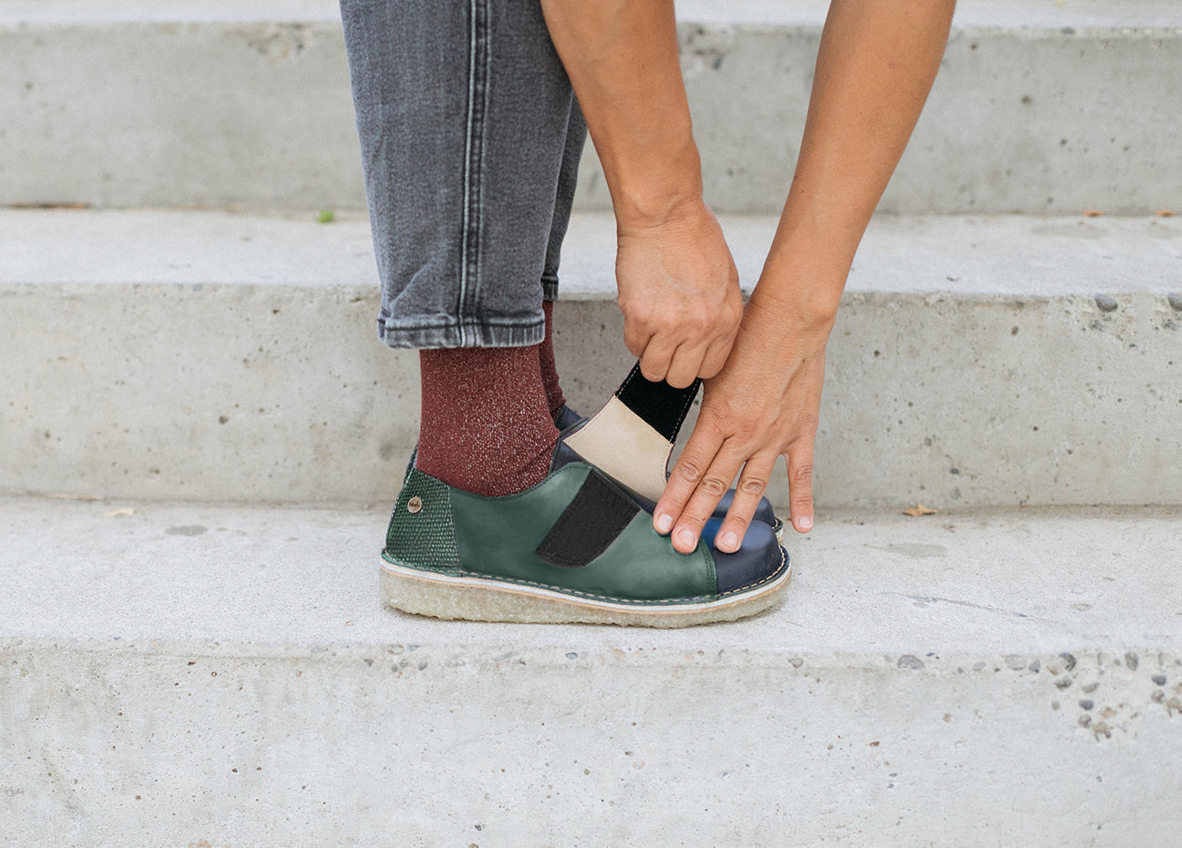Zapato Arno Mujer Verde Inglés