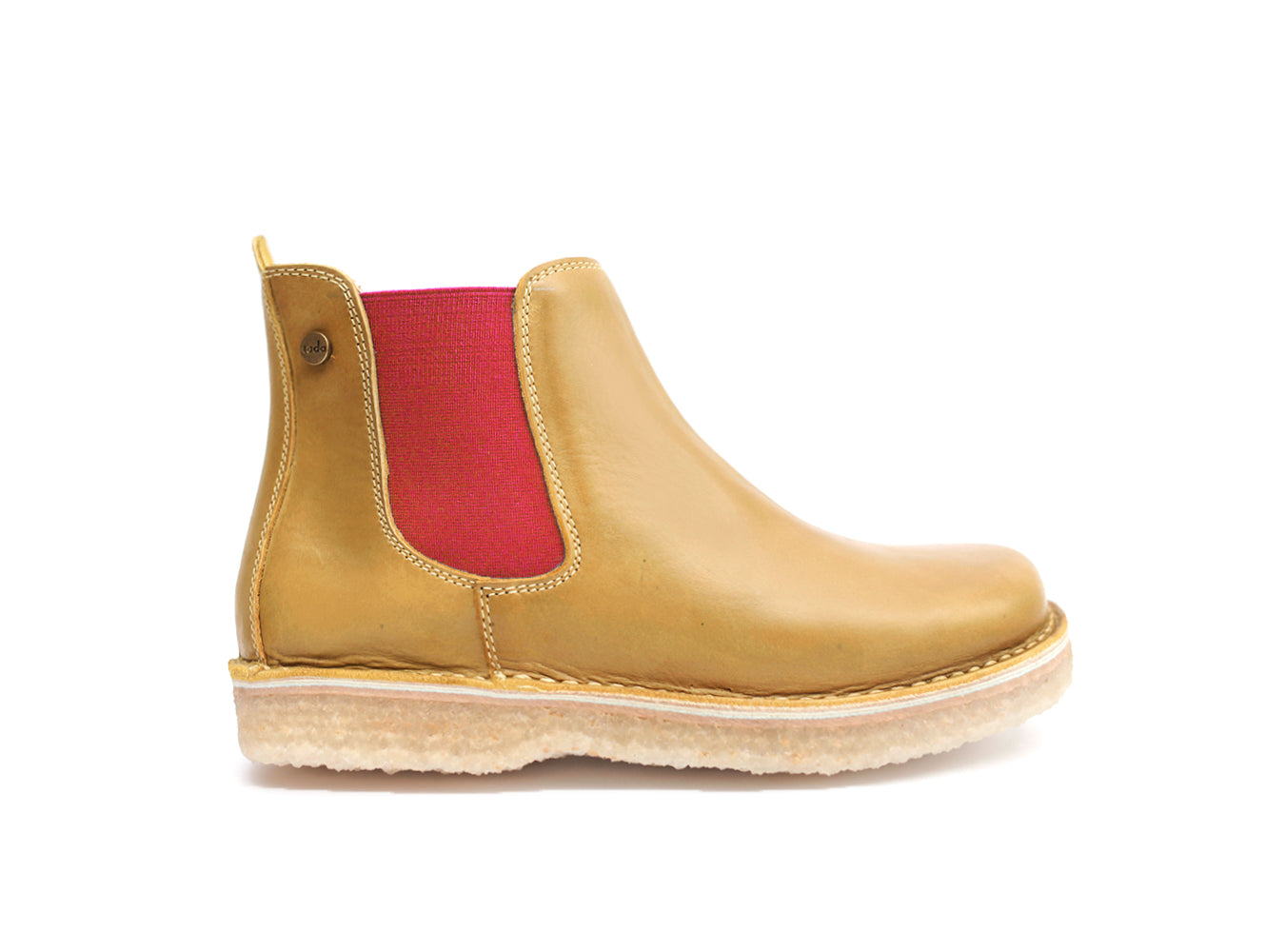 Botín Beat Mujer Pistacho Rojo