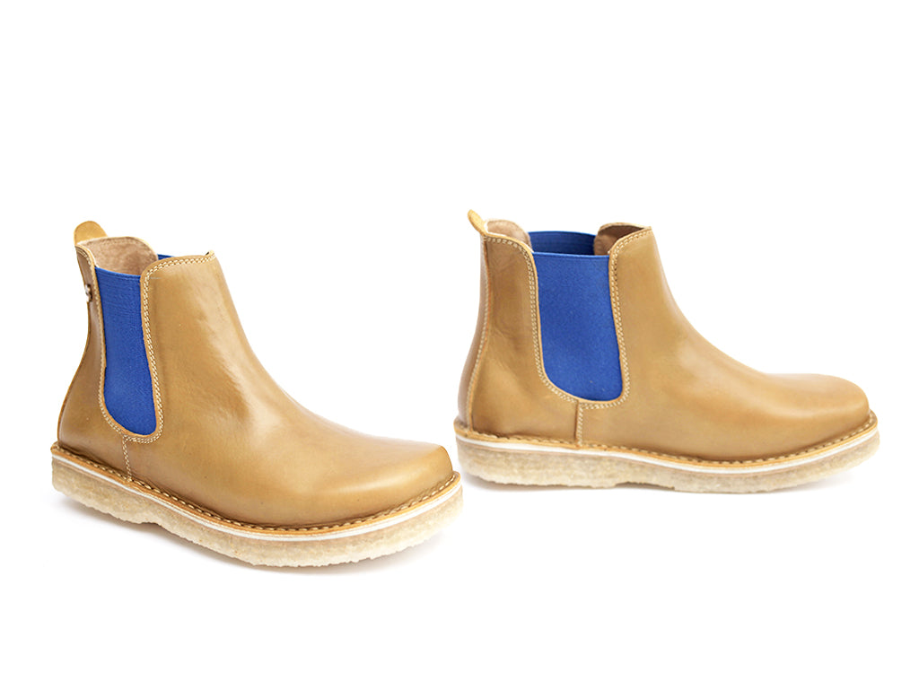Botín Beat Mujer Pistacho Azul