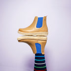 Botín Beat Mujer Pistacho Azul