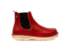 Botín Beat Mujer Rojo Italiano