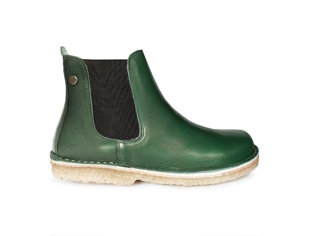Botín Beat Mujer Verde Inglés