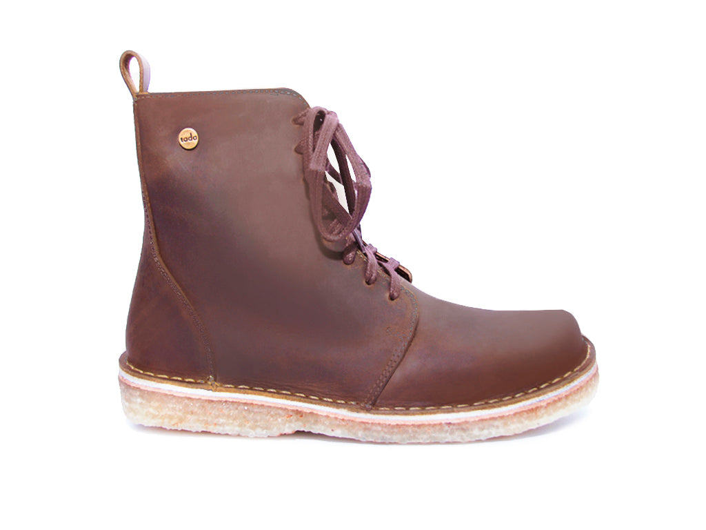 Botin Boot mujer moro cera