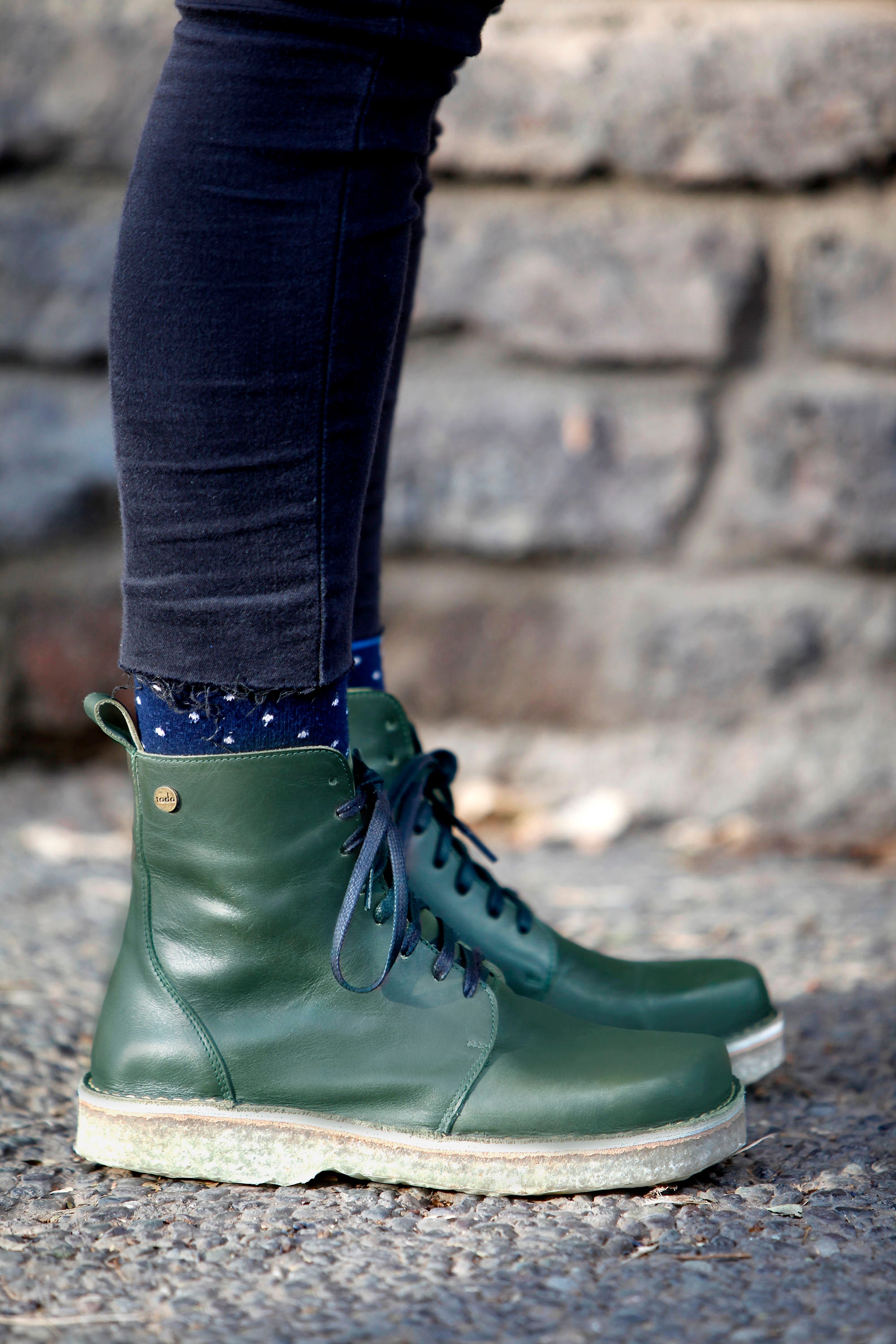 Botín Boot Mujer Verde Inglés