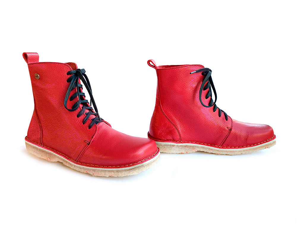 Botín Boot Mujer Rojo