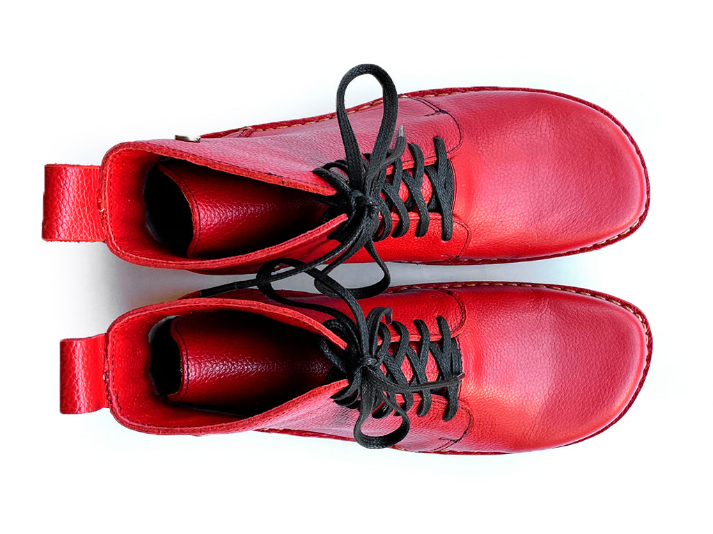 Botín Boot Mujer Rojo