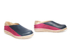 Zapato Mitsue Mujer Azul Cobalto Fucsia