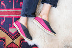 Zapato Mitsue Mujer Azul Cobalto Fucsia