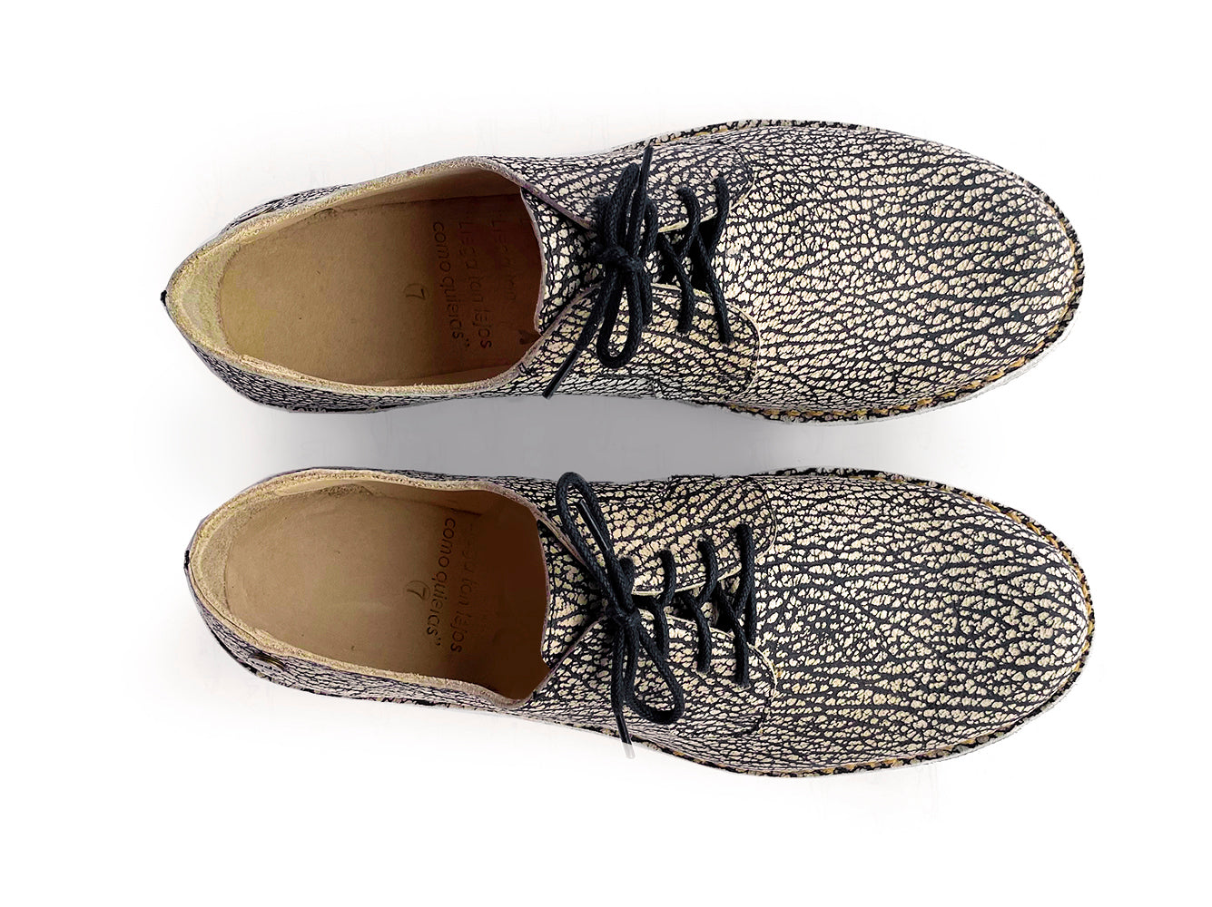 Zapato Derby Mujer Jaspe