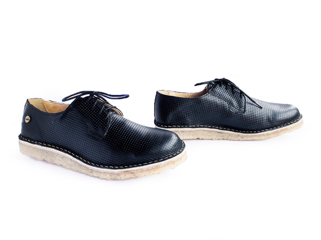 Zapato Mujer Derby Negro