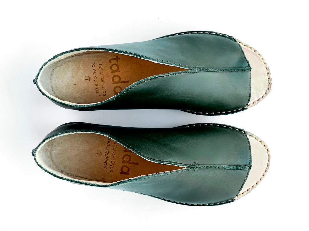 Sandalia Duo Verde Inglés