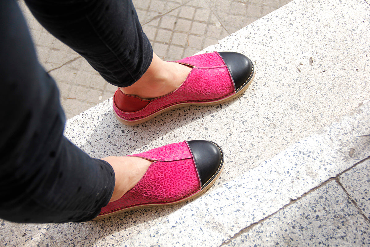 Zapato Eva Mujer Folia Fucsia