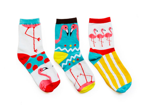 Pack 3 Calcetines - flamencos