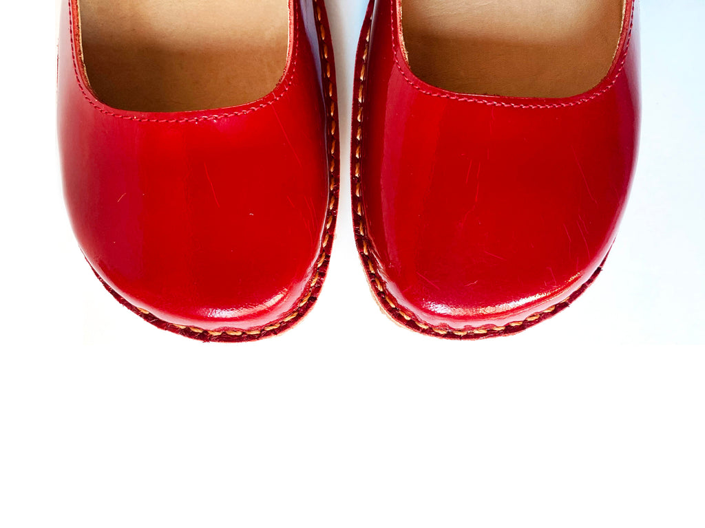Zapato Mujer Flora charol rojo 37 - 2da seleccion