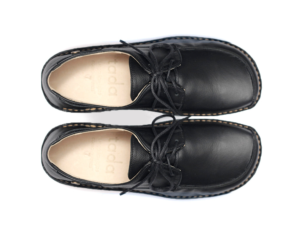 Zapato Folke Mujer Negro Poro