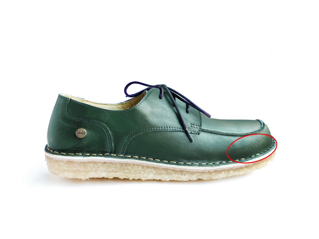 Zapato Mujer Folke Verde Inglés 37 - 2da seleccion