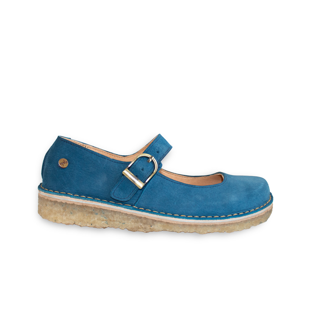Zapato Flora Azul Rey