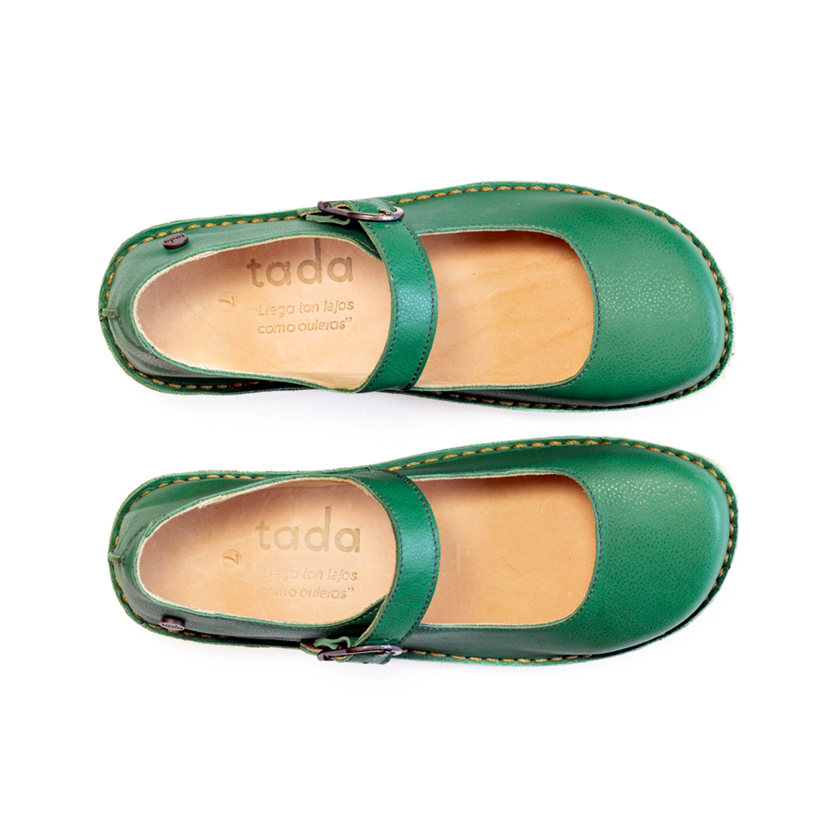 Zapato Flora Verde
