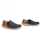 Zapato Fragata Mujer Negro Cera Tigre