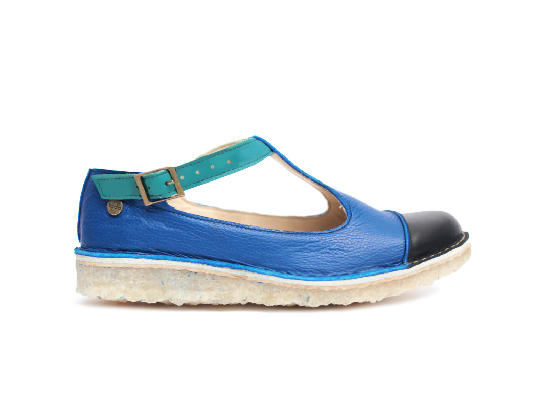 Zapato Gina Mujer Azul - Turquesa