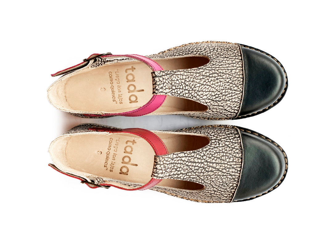 Zapato Gina Mujer Jaspe - Asimétrico