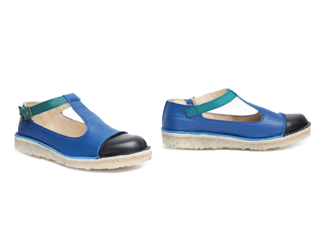 Zapato Gina Mujer Azul - Turquesa