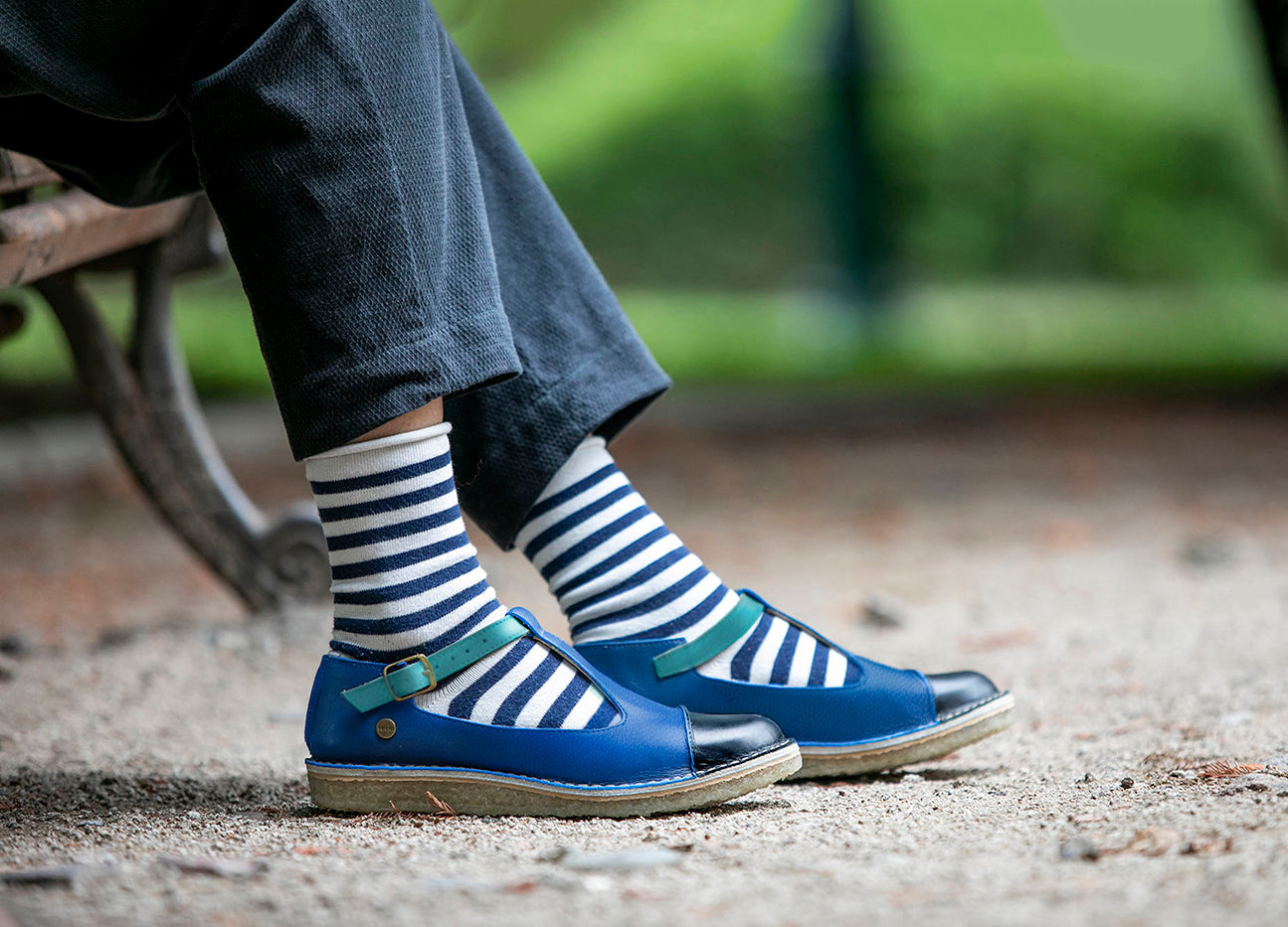 Zapato Gina Mujer Azul - Turquesa