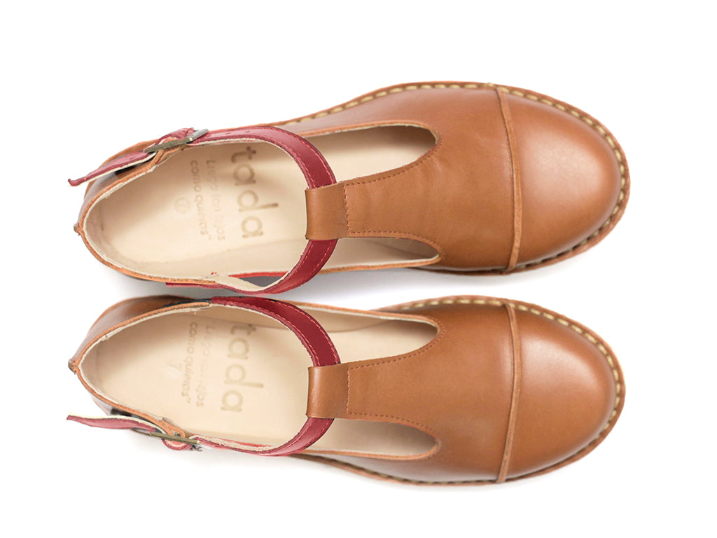 Zapato Gina Mujer Caramelo