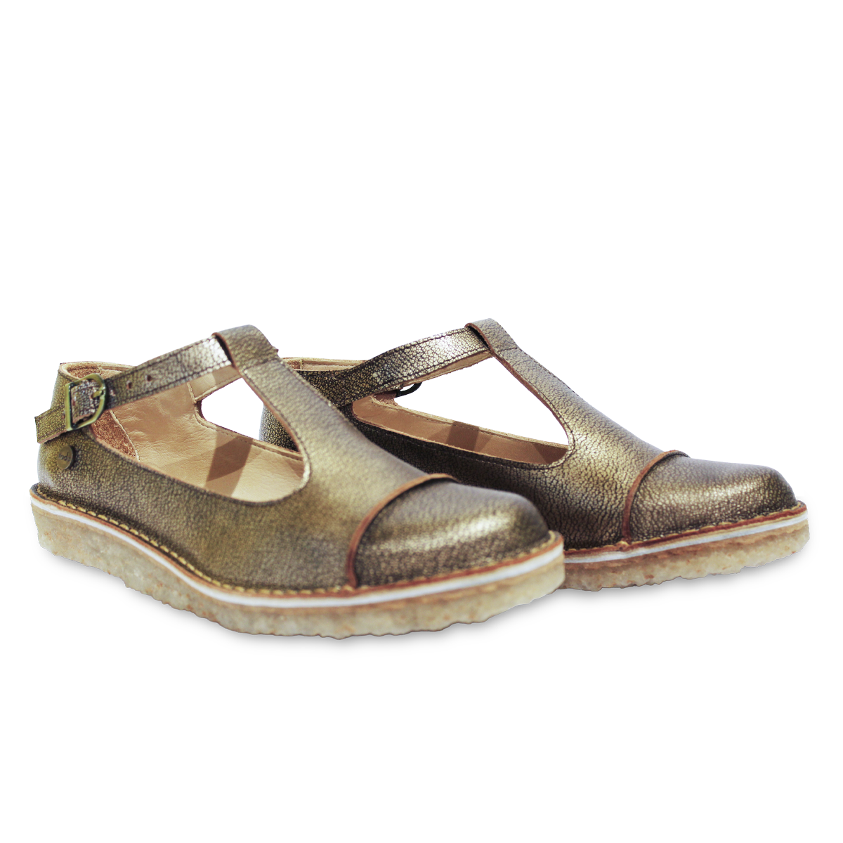 Zapato Gina Mujer Oro Viejo