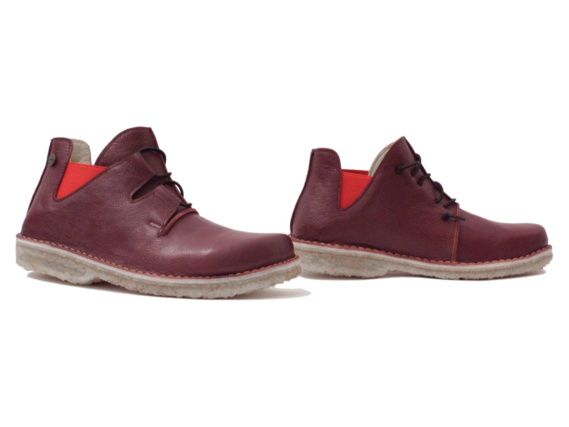 Zapato Magovi Mujer Burdeo Poro