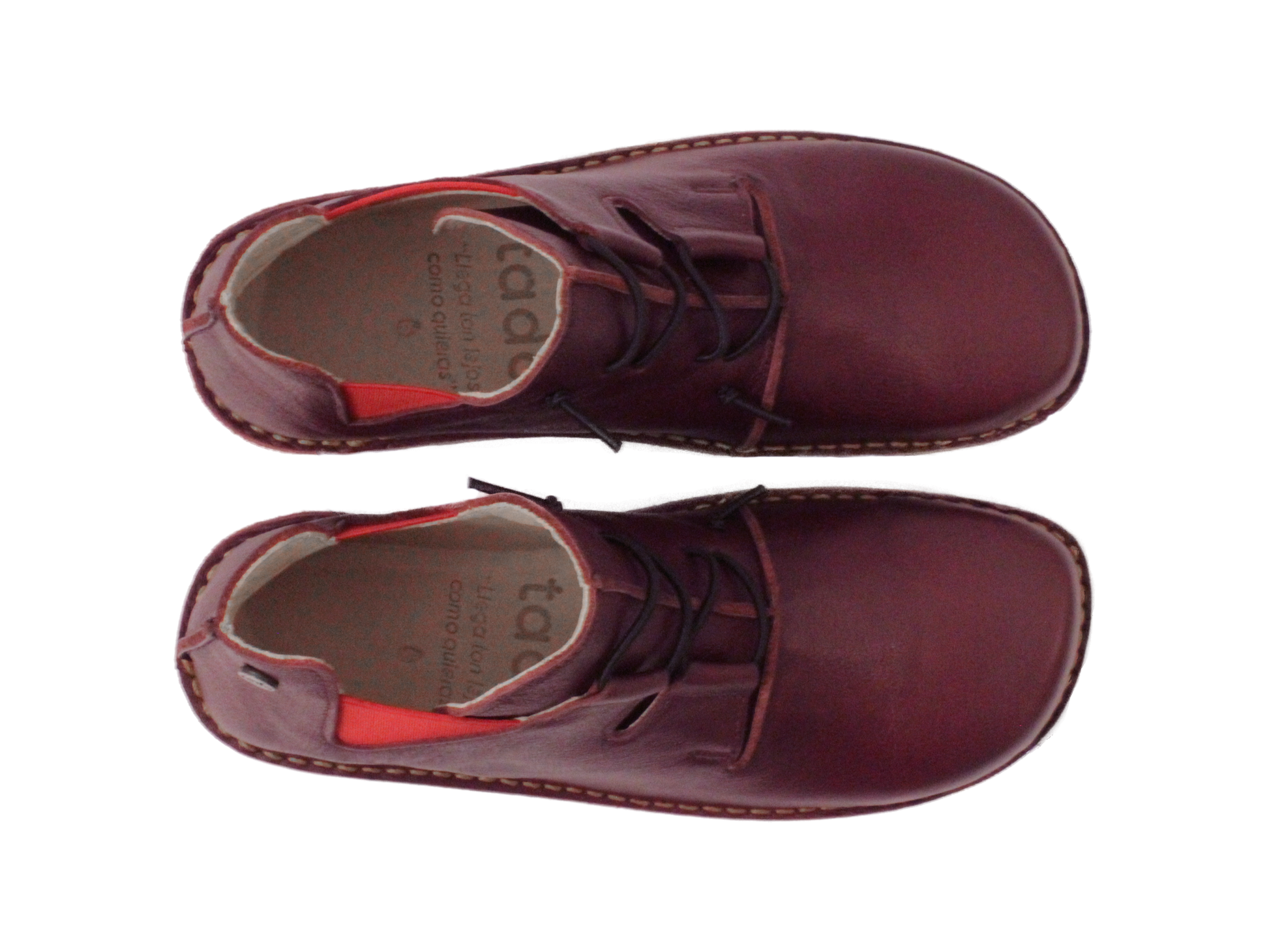 Zapato Magovi Mujer Burdeo Poro