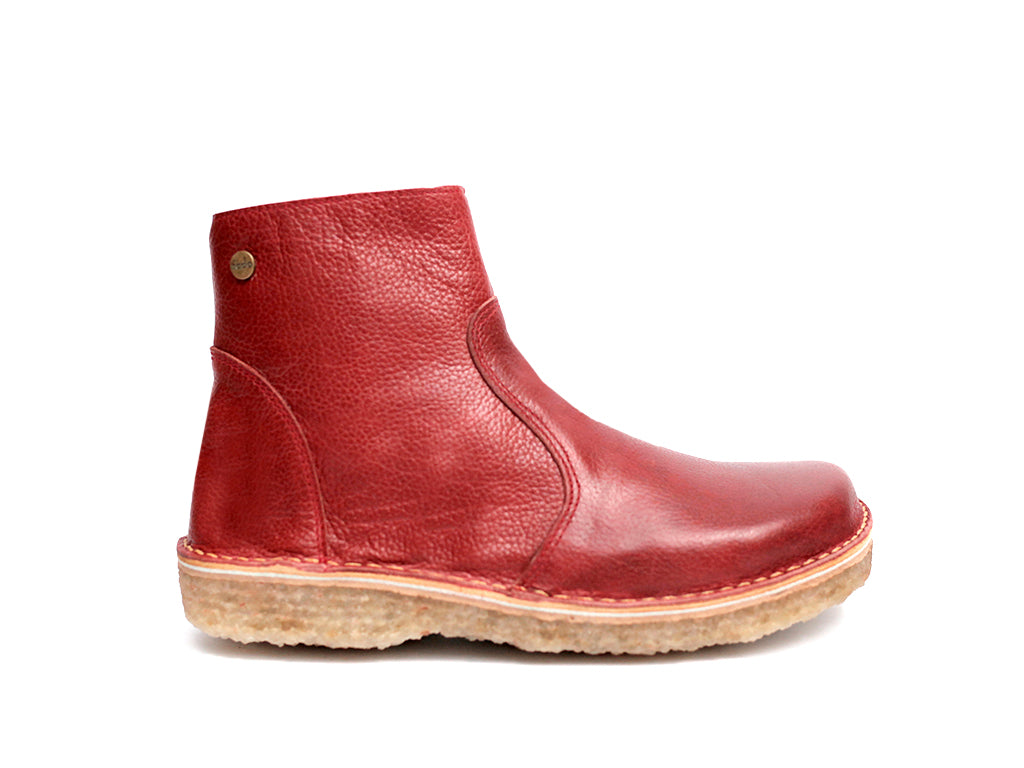 Botin Karma Mujer rojo poro