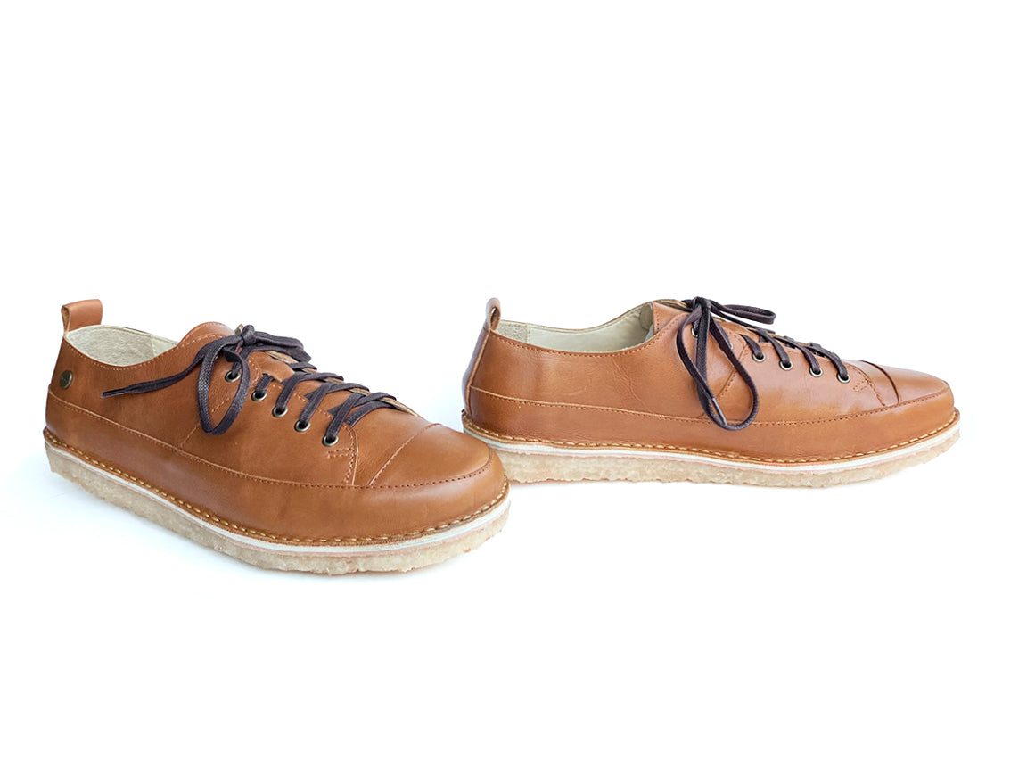 Zapato Kutsu Hombre Caramelo