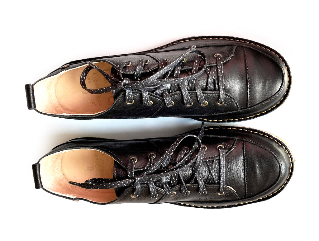 Zapatilla Kutsu Mujer Negro Poro