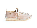 Zapato Kutsu Mujer Nude y Niquel - Edición Mei Lang