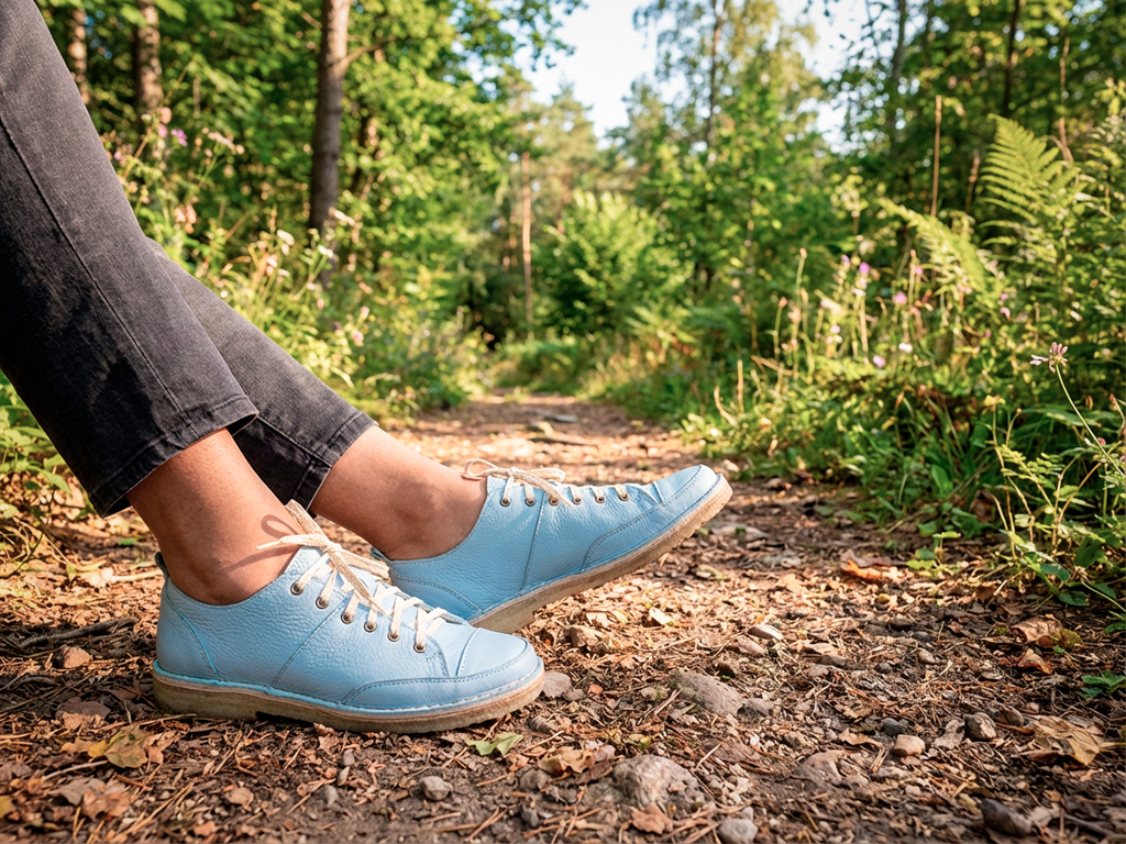 Zapato Kutsu Mujer Celeste Poro