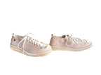 Zapato Kutsu Mujer Nude y Niquel - Edición Mei Lang